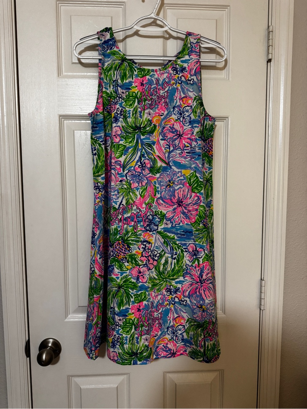 Lilly Pulitzer Kristen Swing Dress Multi Lilly Loves Hawaii Small